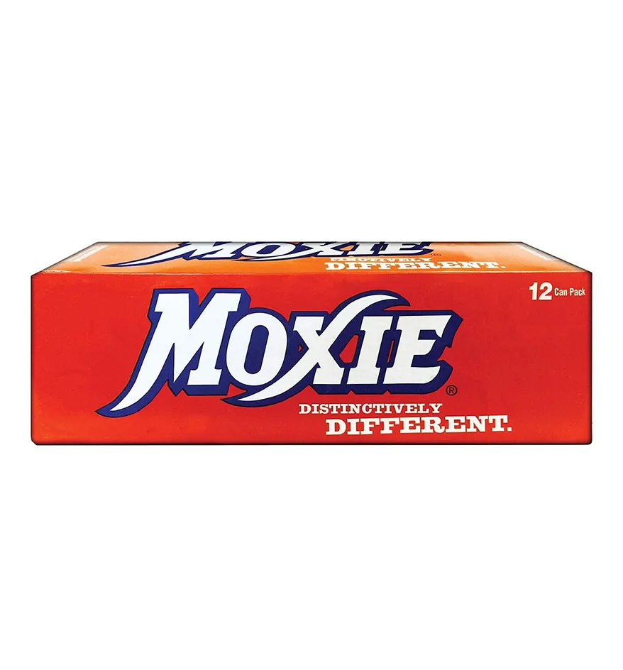 12 pack of Moxie Soda