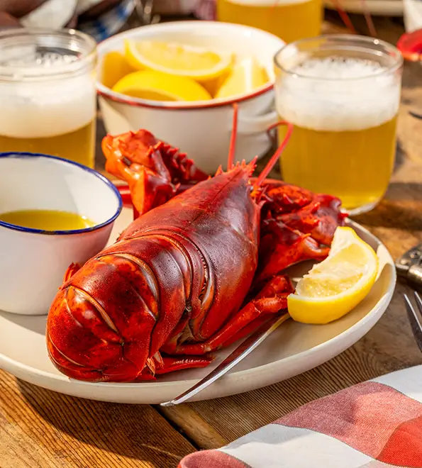 Maine Lobster on a Plate