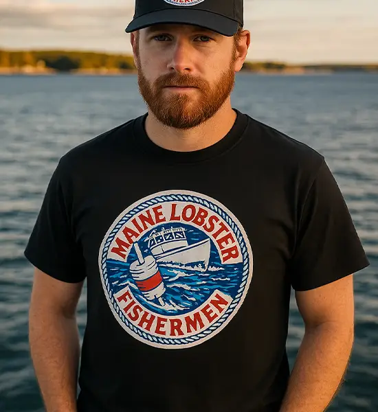 MLF Iconic Heavy Cotton Tee with Large Logo