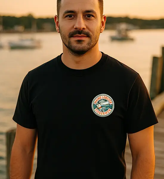 MLF Iconic Heavy Cotton Tee with Small Logo