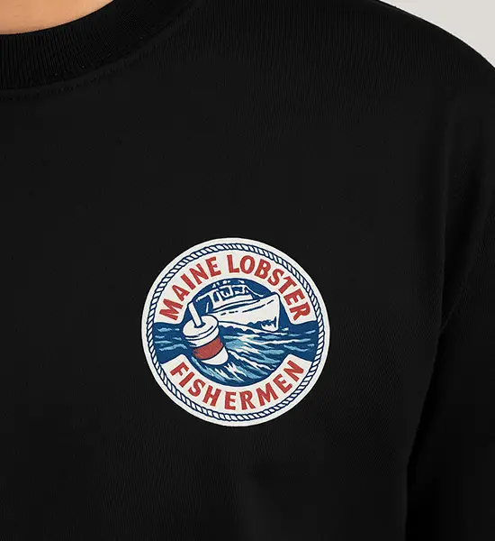 MLF Iconic Heavy Cotton Tee with Small Logo