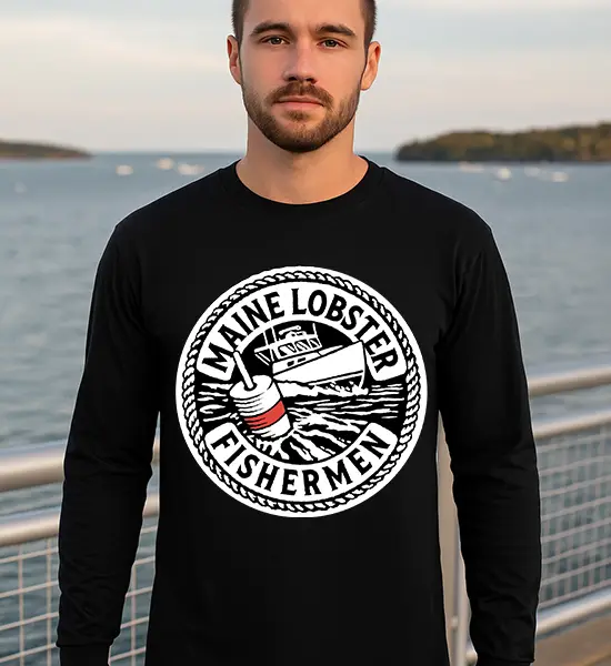 MLF Red Buoy Long Sleeve Shirt (Black and Red Logo Options)