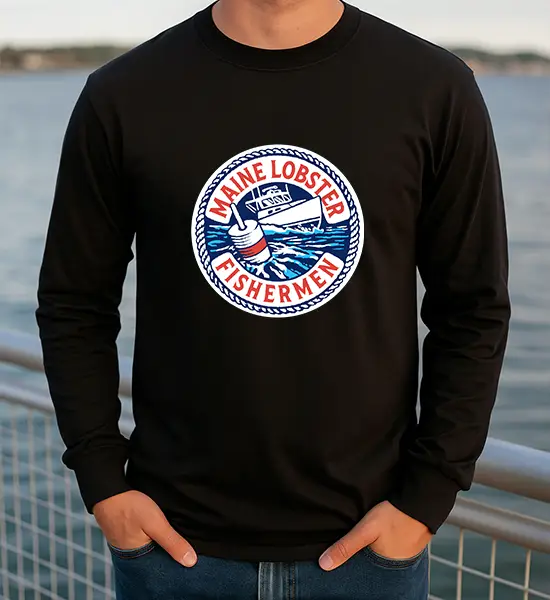 MLF Red Buoy Long Sleeve Shirt (Black and Red Logo Options)