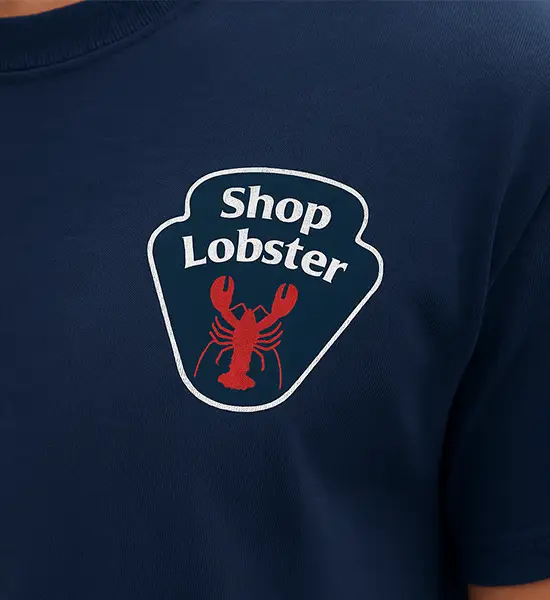 ShopLobster Signature Badge Tee