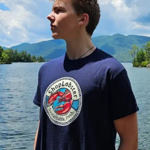 ShopLobster Large Vintage Logo T-Shirt