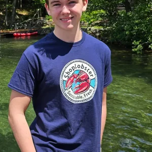 ShopLobster Heritage Vintage Tee with Large Logo