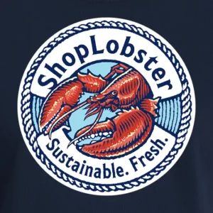 ShopLobster Heritage Vintage Tee with Large Logo