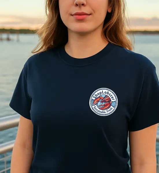 ShopLobster Heritage Vintage Tee with Small Logo