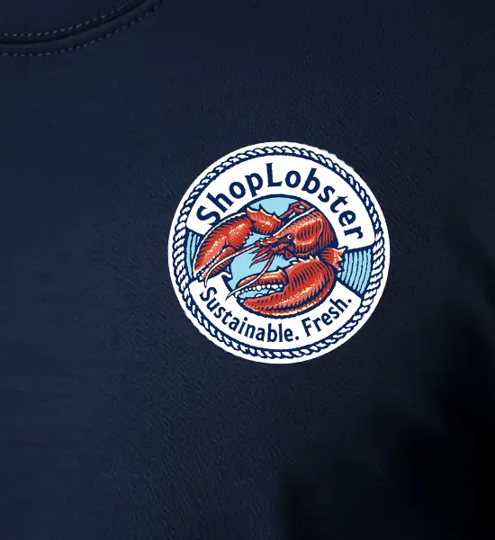 ShopLobster Heritage Vintage Tee with Small Logo